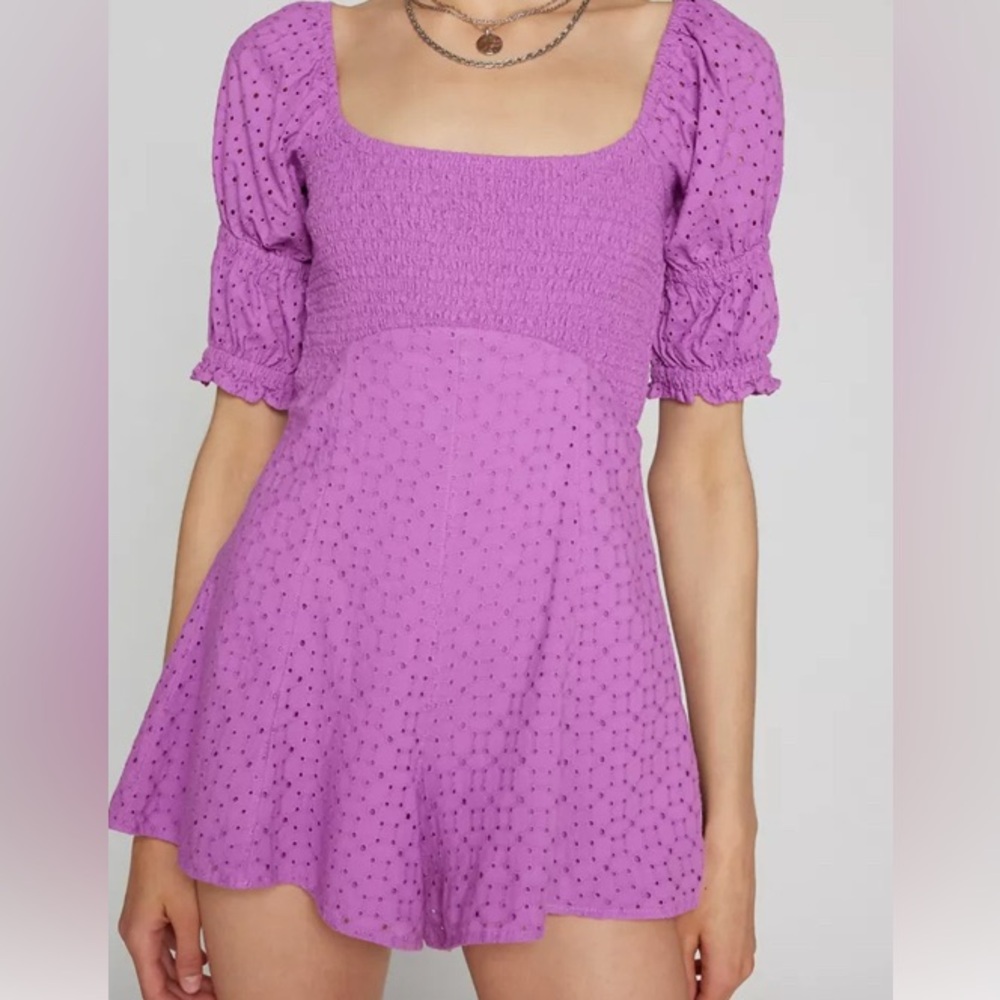 NWT Purple Romper